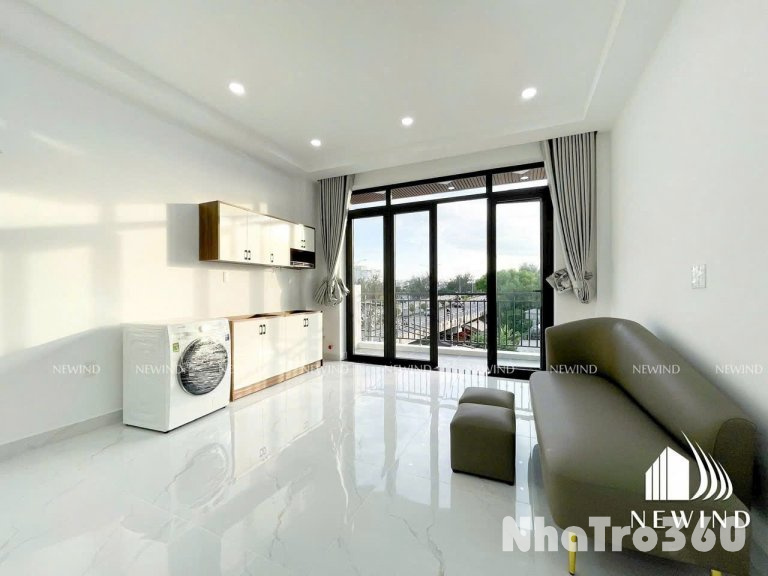 SIÊU PHẨM MỚI 100% – 1PN FULL NỘI THẤT, BAN CÔNG RỘNG – MÁY GIẶT RIÊNG – KDC HIM LAM, QUẬN 7