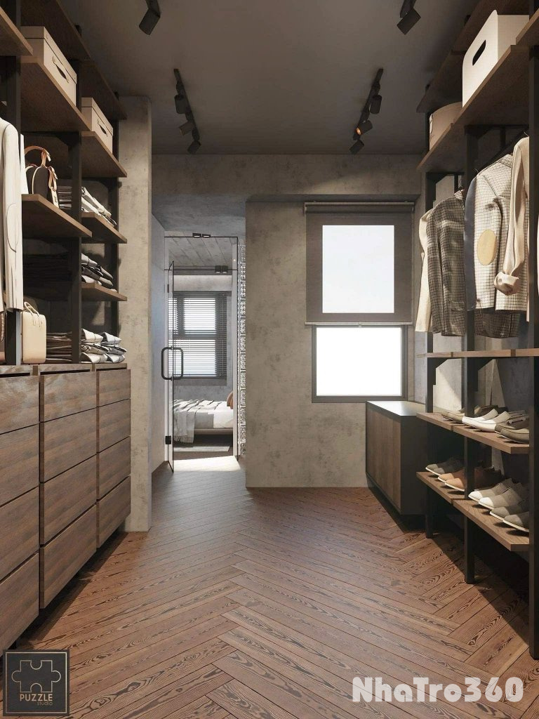 CĂN HỘ SANG TRỌNG 1PN + 1 PHÒNG THAY ĐỒ – FULL NỘI THẤT, BAN CÔNG CÂY XANH – TÂN QUY Q7