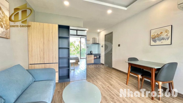 Stunning 1-Bedroom Apartment with Balcony – 50m², Fully Furnished, Green View – Nam Long Residential, Q7