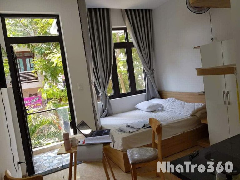 Studio full nội thất ngay cổng chợ Bắc Mỹ An