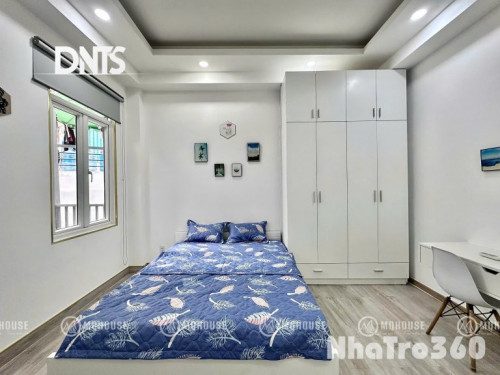 Căn hộ mới - sạch sẽ máy giặt riêng, bancol đón nắng, gần Đại học UEH, Đại học Hoa Sen
