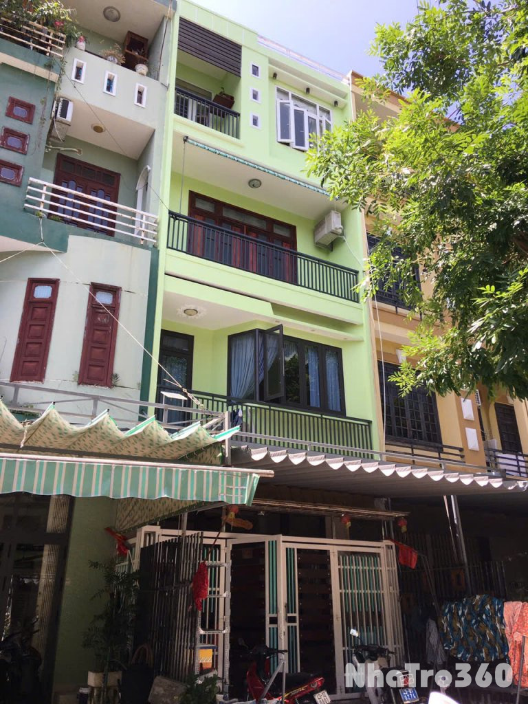 Cho Thuê Nhà 4 Tầng, 82m2, 7 Phòng+Nội Thất Mặt Tiền Dương Tự Minh, P.An Hải Bắc, Q.Sơn Trà