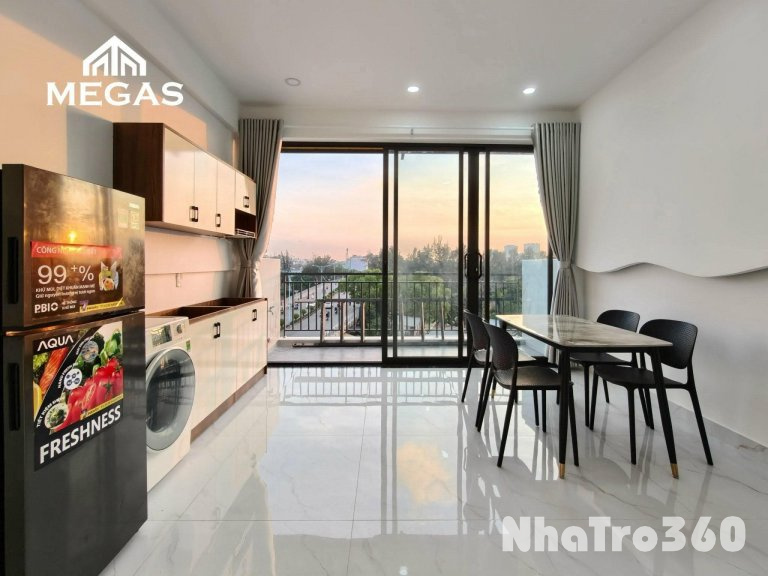 SIÊU PHẨM CĂN HỘ 1PN MỚI 100% – FULL NỘI THẤT, BAN CÔNG TO, MÁY GIẶT RIÊNG – KDC HIM LAM