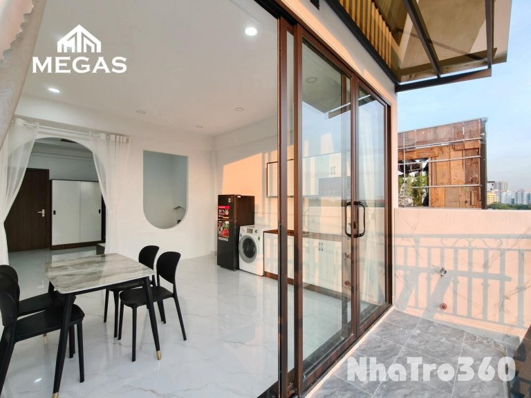 SIÊU PHẨM CĂN HỘ 1PN MỚI 100% – FULL NỘI THẤT, BAN CÔNG TO, MÁY GIẶT RIÊNG – KDC HIM LAM