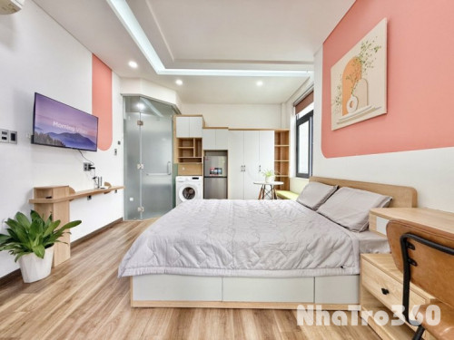 Căn Hộ Full Nội Thất, Có Ban Công, Máy Giặt Riêng