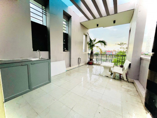 Cho thuê căn hộ Duplex (gác) Q4, đường Tôn Thất Thuyết, gần ĐH Luật, ĐH Nguyễn Tất Thành, Chợ Xóm Chiếu