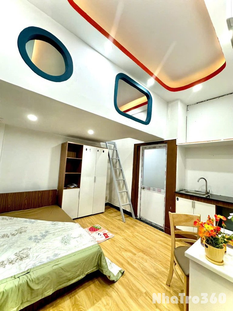 Duplex Full Nội Thất, Gác Cao, 2 Giường Ngủ Riêng