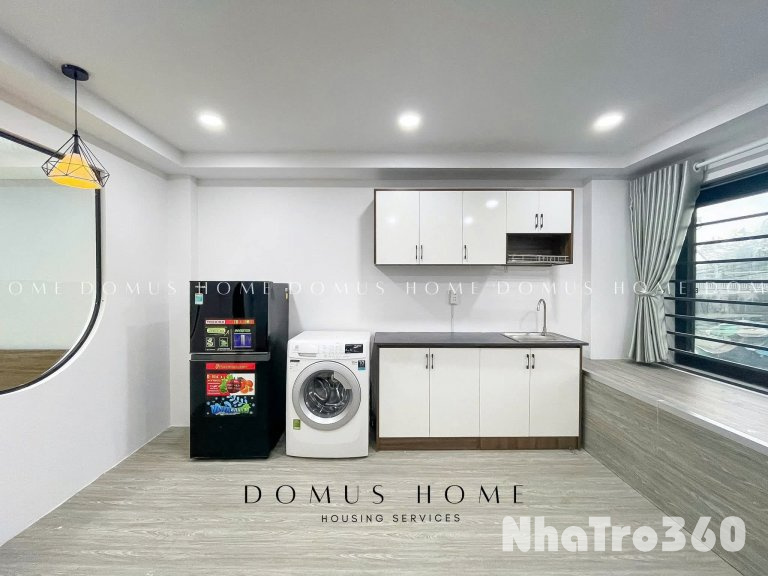 SIÊU PHẨM MỚI 100% – 1PN FULL NỘI THẤT, BAN CÔNG RỘNG – MÁY GIẶT RIÊNG – KDC HIM LAM, QUẬN 7