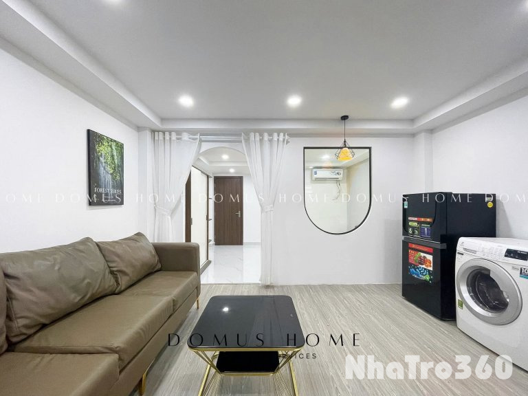 SIÊU PHẨM MỚI 100% – 1PN FULL NỘI THẤT, BAN CÔNG RỘNG – MÁY GIẶT RIÊNG – KDC HIM LAM, QUẬN 7