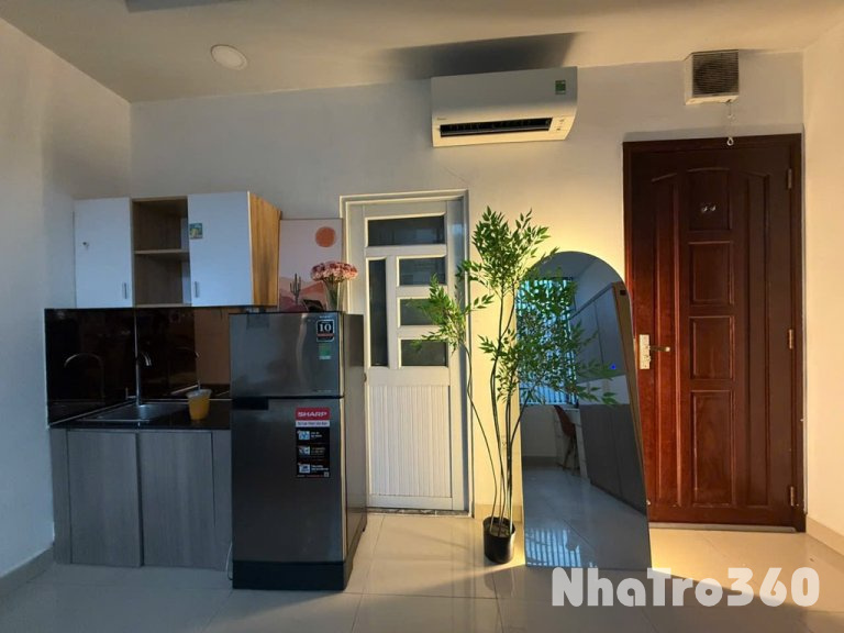 😍Căn Studio Q8 siêu xinh cửa sổ lớn ngay cầu NVC