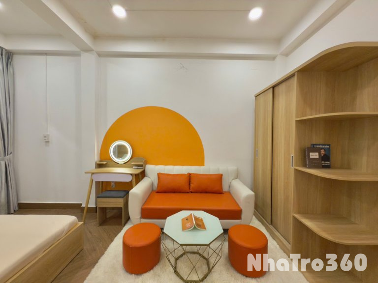✨ Căn hộ 1PN – 50m², ban công thoáng mát – máy giặt riêng – full nội thất