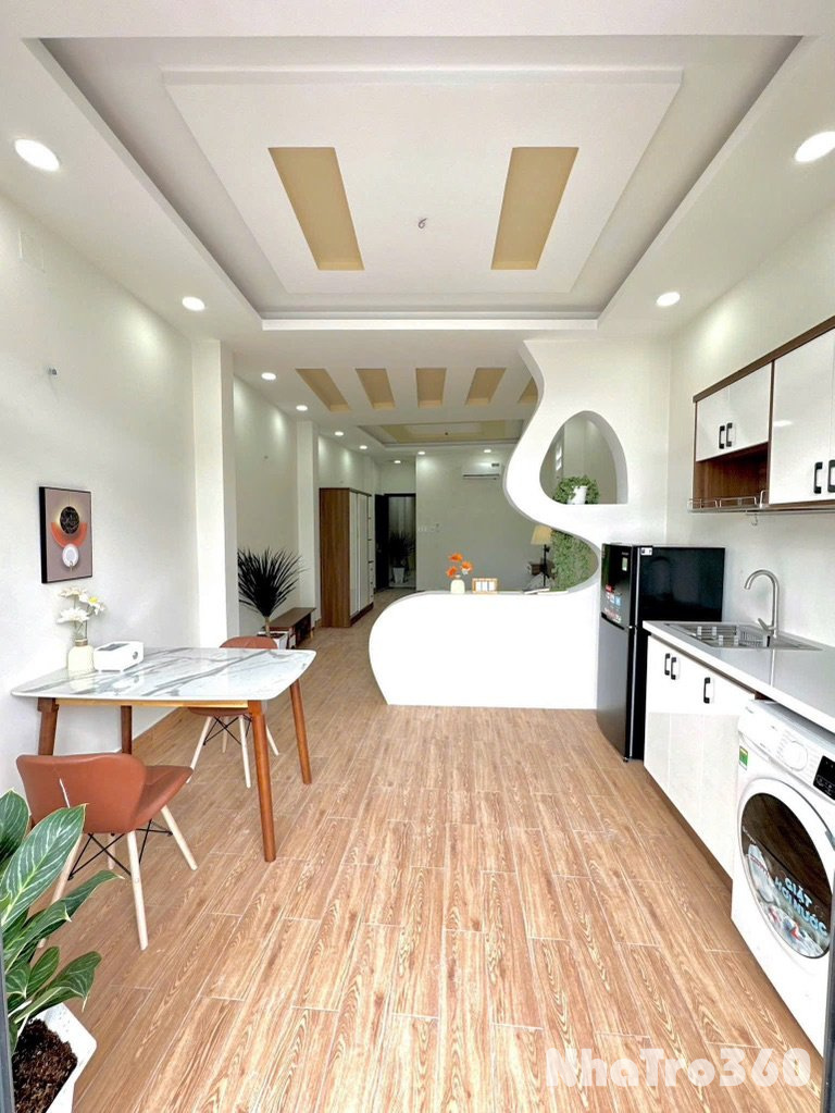 Căn Hộ Dịch Vụ Full Nội Thất Có Ban Công, Máy Giat