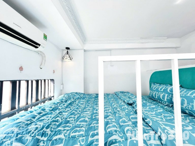 Duplex Full Nội Thất, Gác Cao, Có Ban Công