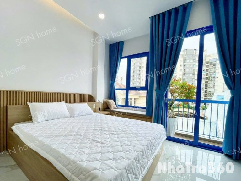 Căn Hộ Dịch Vụ Full Nội Thất, Có Ban Công