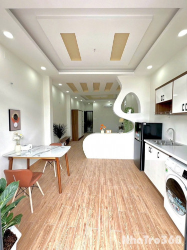 Căn Hộ Dịch Vụ Full Nội Thất Có Ban Công, Máy Giat
