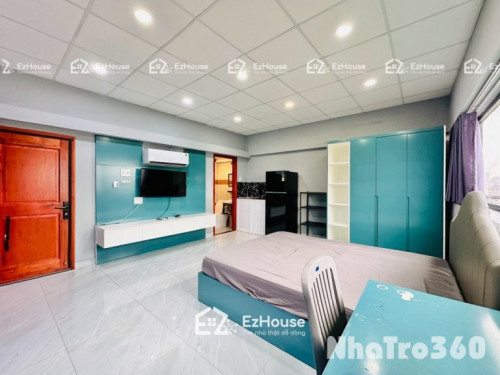 Studio, full nội thất, thang máy, tự do, giá rẻ
