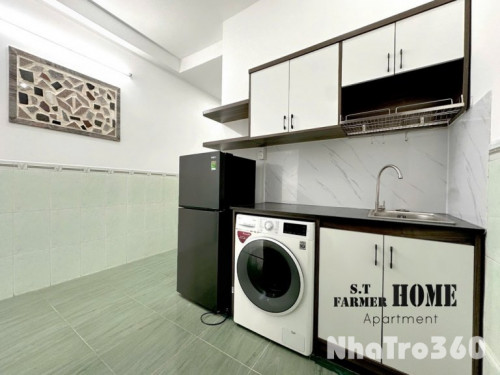 Full nội thất, 1 phòng ngủ, bancol, tự do