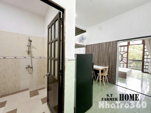 Full nội thất, 1 phòng ngủ, bancol, tự do
