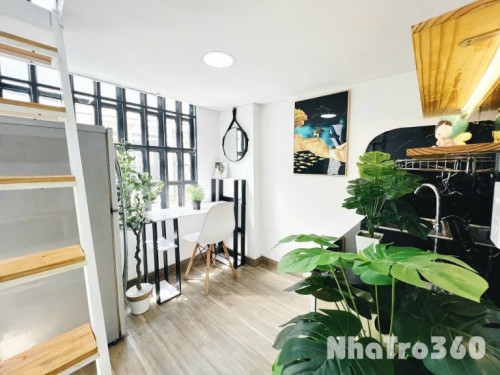 Duplex Full Nội Thất, Gác Cao, Có Ban Công