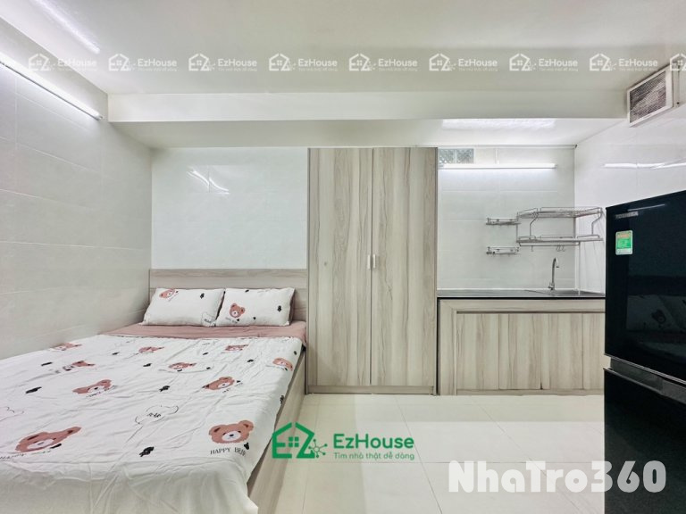 Studio, máy giặt riêng, tủ lạnh, thang máy