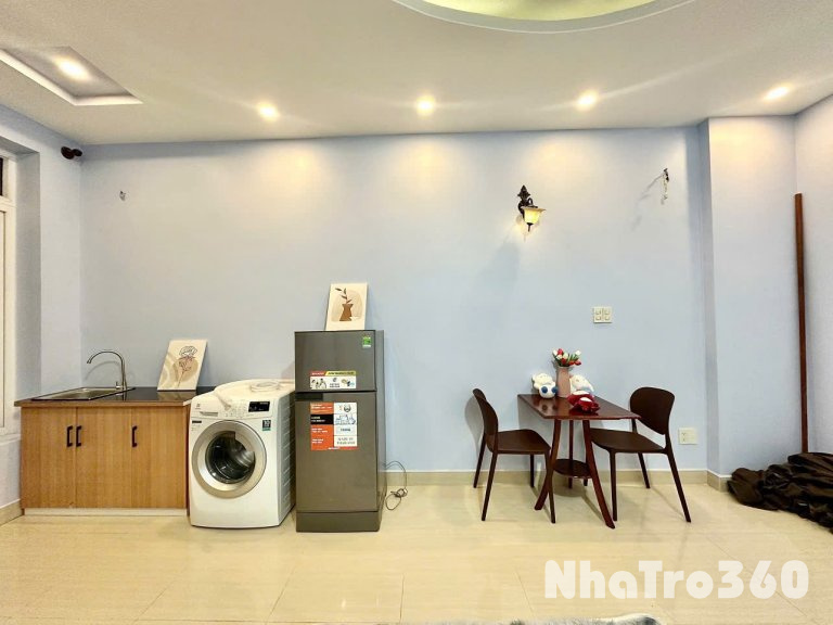 Căn hộ ngay trung tâm quận 4 mới, máy giặt riêng từng phòng, gần đại học Luật, Nguyên Tất Thành