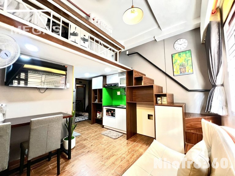 Cho thuê căn hộ Duplex (gác), Q1, đường Cống Quỳnh, gần ĐH Văn Lang, CV 23/9, CV Tao Đàn