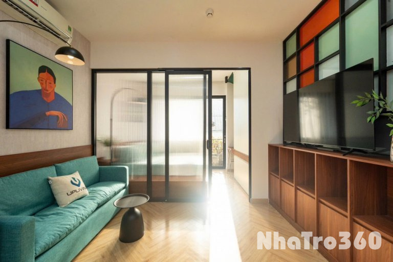 Căn Hộ 1PN + 1PK Full Nội Thất Bancolny Giáp Q10