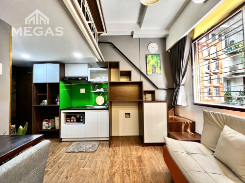 Cho thuê căn hộ Duplex (gác), Q1, đường Cống Quỳnh, gần ĐH Văn Lang, CV 23/9, CV Tao Đàn