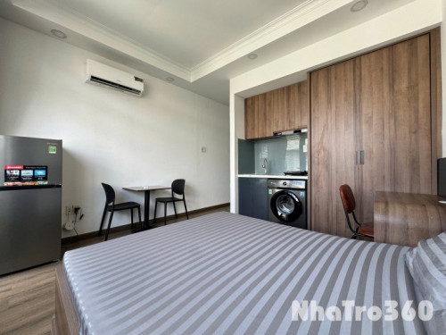 Cho thuê căn hộ Studio Ban công thoáng Q1 gần cầu Thị Nghè, ĐH Mở, ĐH UEH, vòng xoay Điện Biên Phủ