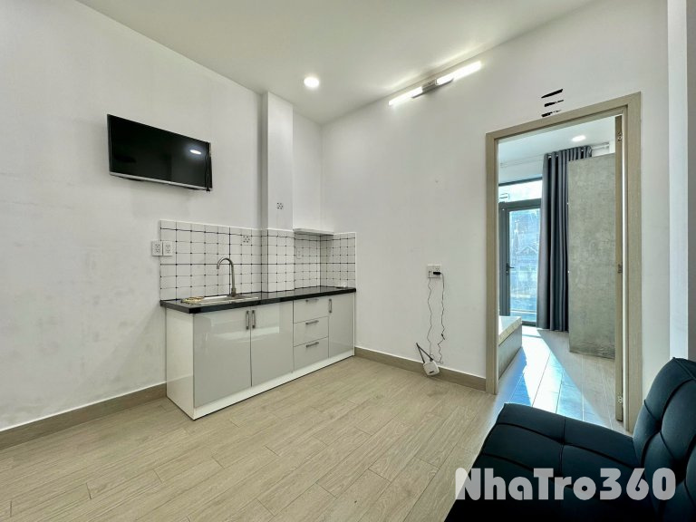 Cho thuê căn hộ 1PN Ban công thoáng Q3 gần công viên Lê Thị Riêng, toà nhà Viettel, cư xá Bắc Hải