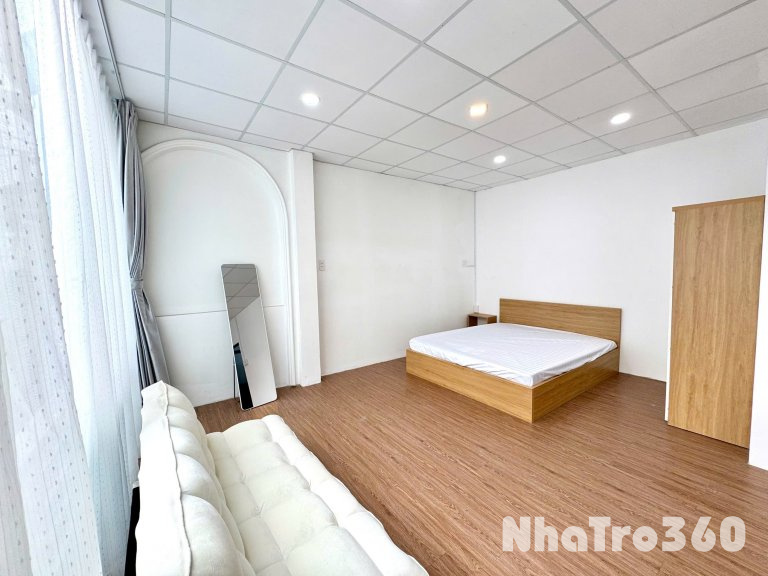 Cho thuê căn hộ Studio Ban công, Máy giặt riêng Q8 gần cầu Nguyễn Văn Cừ, cầu Kênh Xáng, vòng xoay Trung Sơn