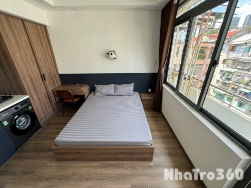 Cho thuê căn hộ Studio Ban công thoáng Q1 gần cầu Thị Nghè, ĐH Mở, ĐH UEH, vòng xoay Điện Biên Phủ