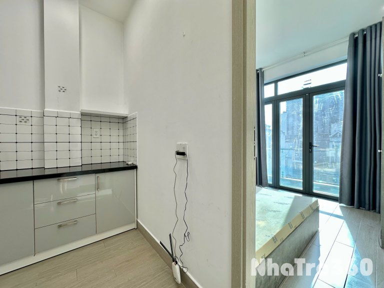 Cho thuê căn hộ 1PN Ban công thoáng Q3 gần công viên Lê Thị Riêng, toà nhà Viettel, cư xá Bắc Hải