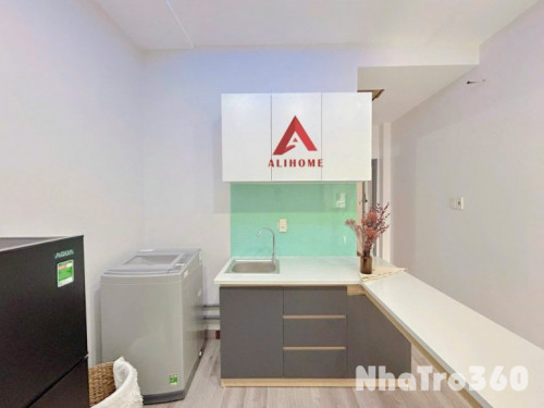 CHO THUÊ CĂN HỘ 1PN Q1 MÁY GIẶT RIÊNG, BAN CÔNG