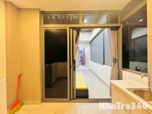 Cho thuê căn hộ Studio Ban công thoáng Q8 gần cầu chữ Y, chợ Rạch Ông, Parc Mall