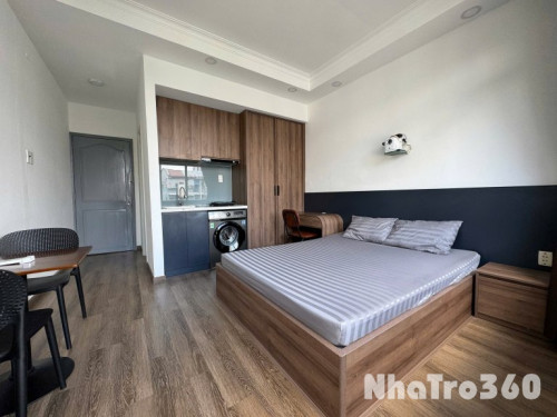 Cho thuê căn hộ Studio Ban công thoáng Q1 gần cầu Thị Nghè, ĐH Mở, ĐH UEH, vòng xoay Điện Biên Phủ