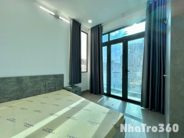 Cho thuê căn hộ 1PN Ban công thoáng Q3 gần công viên Lê Thị Riêng, toà nhà Viettel, cư xá Bắc Hải