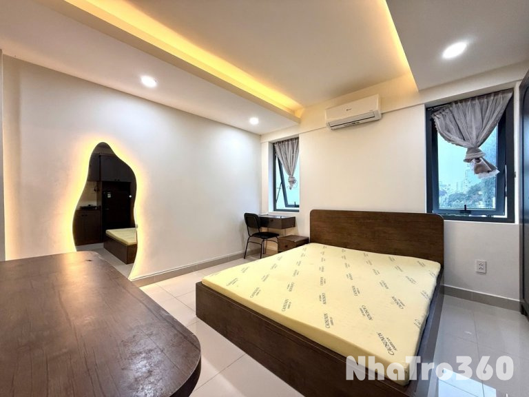 Trống sẵn căn Studio Q10 máy giặt riêng, ban công