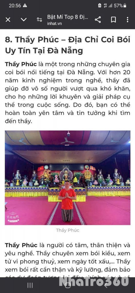 Thầy Phúc – Địa Chỉ Coi Bói Uy Tín Tại Đà Nẵng