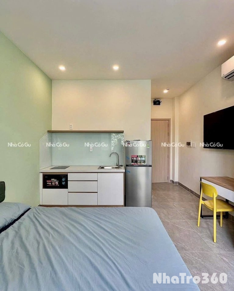 Căn Hộ Cho Thuê Ban Công Full Nội Thất Giáp Quận 3