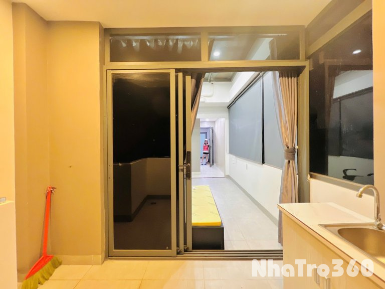 Cho thuê căn hộ Studio Ban công thoáng Q8 gần cầu chữ Y, chợ Rạch Ông, Parc Mall
