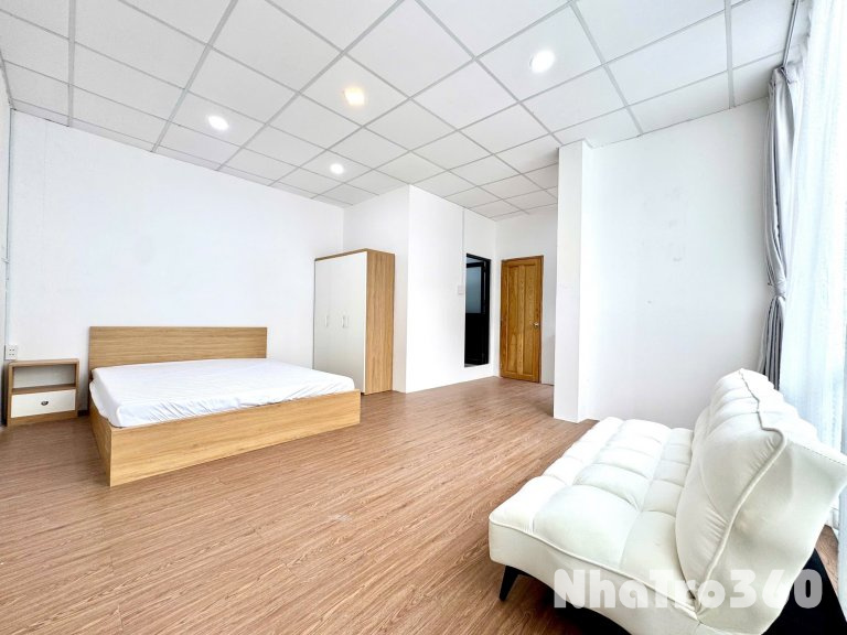 Cho thuê căn hộ Studio Ban công, Máy giặt riêng Q8 gần cầu Nguyễn Văn Cừ, cầu Kênh Xáng, vòng xoay Trung Sơn