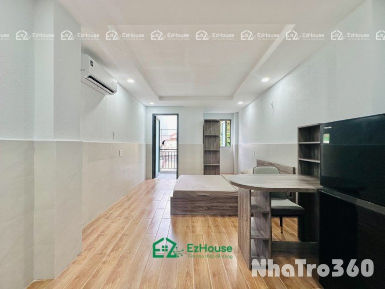 Full nội thất, bancol, cửa sổ, vân tay, studio