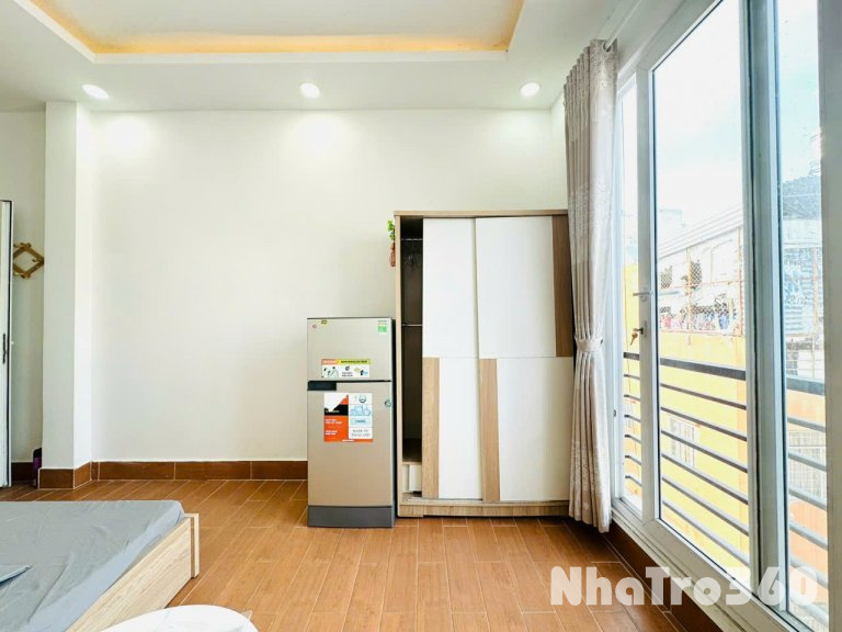 CHO THUÊ CĂN HỘ STUDIO CÓ BANCOL THOÁNG MÁT QUẬN 3