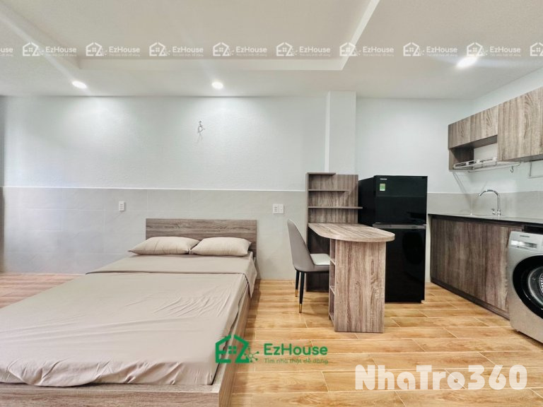 Full nội thất, bancol, cửa sổ, vân tay, studio