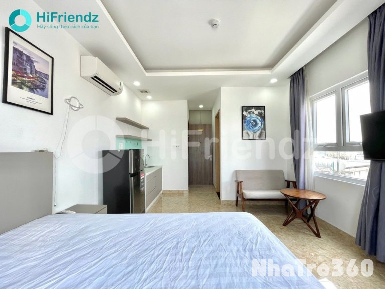 Studio full nội thất gần Lotte quận 7 mới xây mới