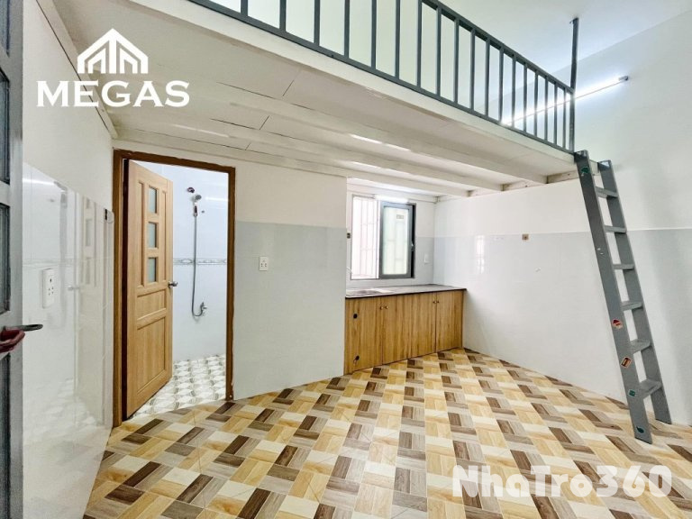 Phòng rộng - gác rẻ - nội thất cơ bản