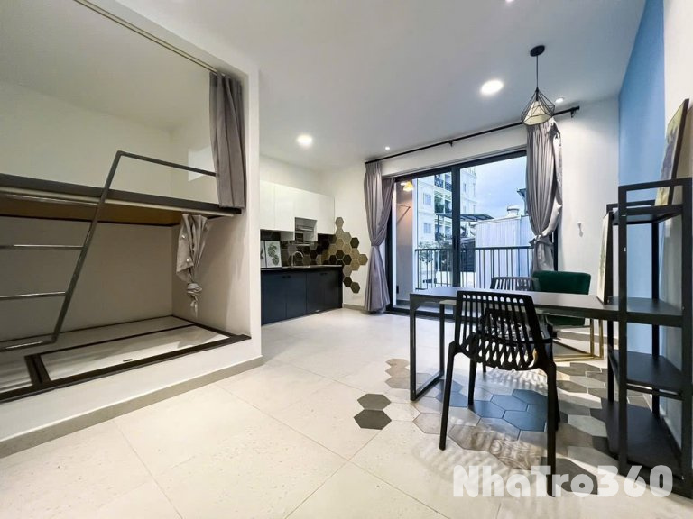 Căn Hộ Dịch Vụ Full Nội Thất, Ban Công Rộng Thoang