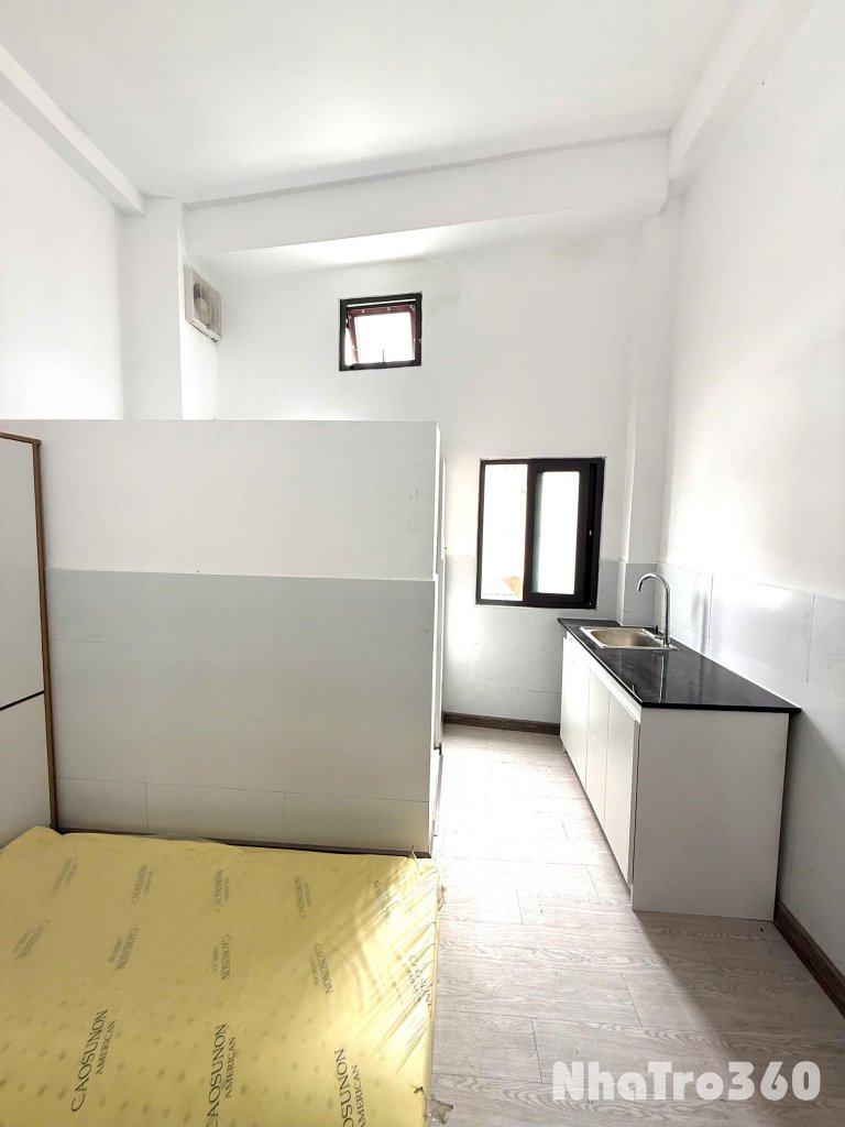 CHO THUÊ CĂN HỘ STUDIO QUẬN 4 - CỬA SỔ THOÁNG MÁT