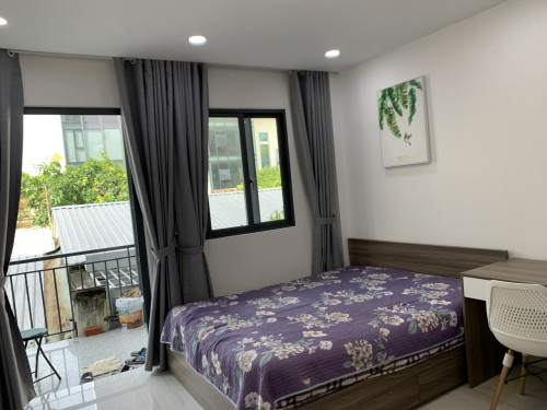 Cho thuê căn hộ Q1, Đường Hồ Hảo Hớn, gần ĐH Văn Lang, Công viên 23/9, Cầu Ông Lãnh